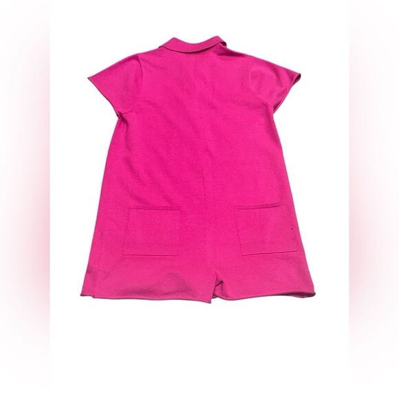 SHOW ME YOUR MUMU women’s bright pink one piece Gio Sweater Romper size medium - Picture 5 of 9
